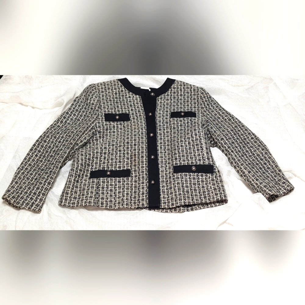 Vintage D'Allaird's Wool Blend Luxury Inspired Jacket Blazer Size 16